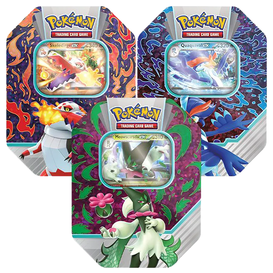 Pokemon Paldea Partners Tin (1 art random)(Livestream)