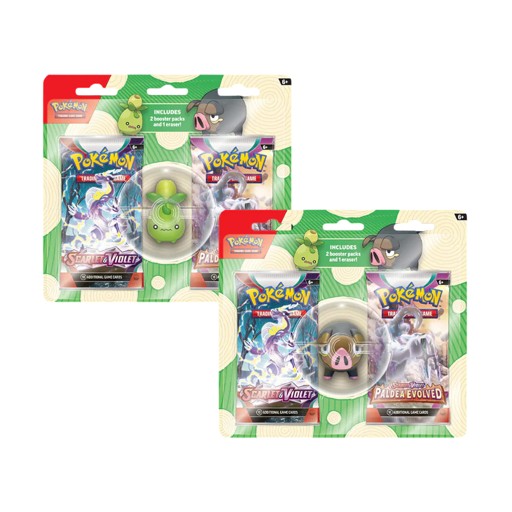 Pokémon Back to School Eraser Blister (1 Random)