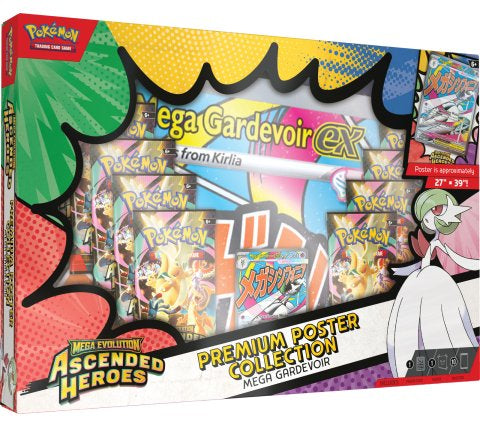Pokémon Ascended Heroes Premium Poster Collection Mega Gardevoir