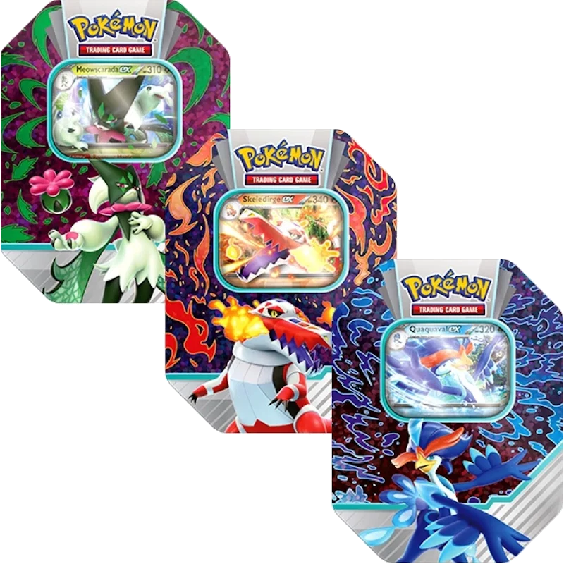 Pokémon Paldea Partners Tin ( 1 Random Tin )