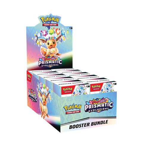 Pokémon Prismatic Booster Bundle Display (Livestream)