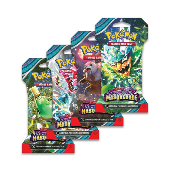 Pokémon Twilight Masquerade Sleeved Booster (Livestream)