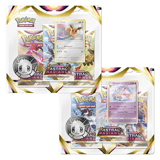 Pokémon Astral Radiance 3-pack Blister (1 Random)
