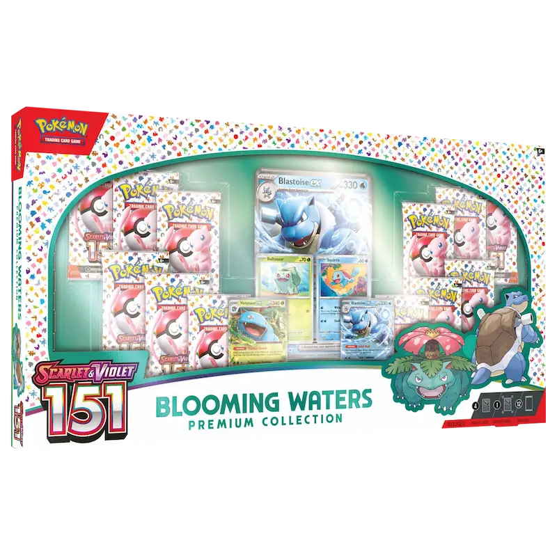 Pokémon 151 Blooming Waters Premium Collection