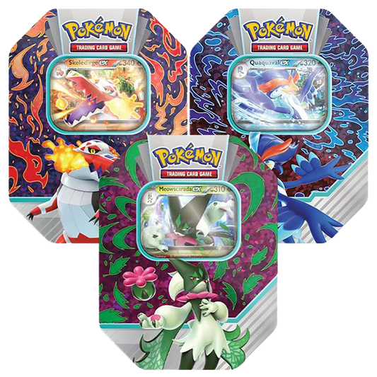 Pokemon Paldea Partners Tin (1 art random)(Livestream)